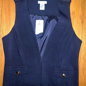 Cache Navy Blue Women's Vest